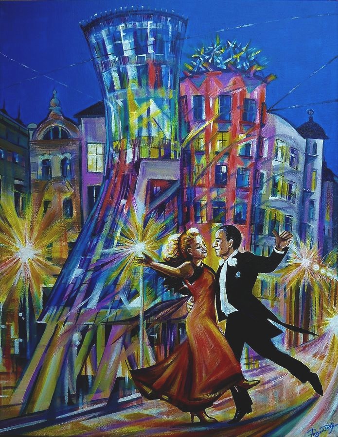 خانه رقصان و هر آن چه که در مورد معماری عجیب و تاریخچه آن باید بدانید! prague fred and ginger dancing house anna duyunova - خانه رقصان و هر آن چه که در مورد معماری عجیب و تاریخچه آن باید بدانید!