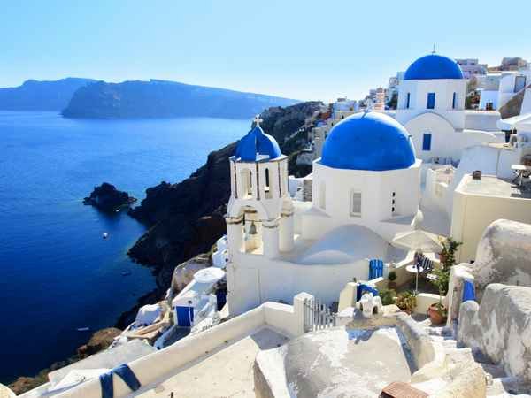 santorini greece 1 - تایم لپس جذاب جزیره سانتورینی یونان