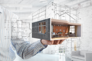 2D to 3D 300x200 - مراحل ساخت ساختمان یک خانه