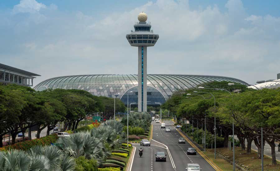 Jewel Changi Airport Singapore Moshe Safdie Architects 01 - فرودگاه چانگی سنگاپور رکورددار جهان